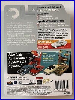 James Bond Rare White Lightning 007 1974 HORNET 1964 DB5 James Bond 007 2 PACK James Bond Rare White Lightning 007 1974 HORNET 1964 DB5 James Bond 007 2 PACK
