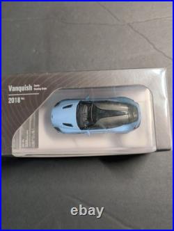 KM 1/64 Aston Martin Vanquish Zagato Shooting Brake Blue Diecast Model