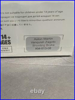 KM 1/64 Aston Martin Vanquish Zagato Shooting Brake Blue Diecast Model