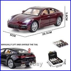 LIONWY 132 Scale Model Alloy Metal Sports Car Model with Light and Sound