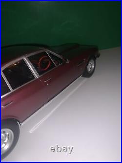 LS Collectibles 1/18 Scale LS024A 1974 Aston Martin Lagonda Saloon Red