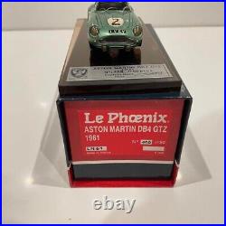 Le Phoenix ASTON MARTIN DB4 GTZ LM61 1/43 Scale Factory Built K004 Limited 150 Le Phoenix ASTON MARTIN DB4 GTZ LM61 1/43 Scale Factory Built K004 Limited 150