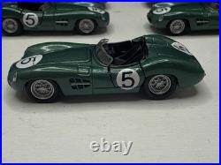 Lot of 21 Shelby Collectibles 164 Aston Martin DBR1 #5 Green Diecast Cars