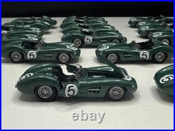 Lot of 21 Shelby Collectibles 164 Aston Martin DBR1 #5 Green Diecast Cars