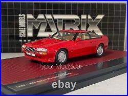 MATRIX Scale Models 1/43 Aston Martin V8 Zagato 1986 Red MX40108-101