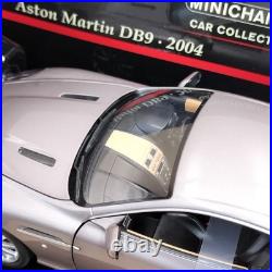 MINICHAMPS 1/18 Aston Martin DB9 2004 Silver Gray LH Drive 150137320 diecast