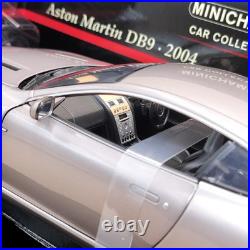 MINICHAMPS 1/18 Aston Martin DB9 2004 Silver Gray LH Drive 150137320 diecast