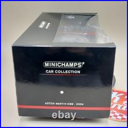 MINICHAMPS 1/18 Aston Martin DB9 2004 Silver Gray LH Drive 150137320 diecast