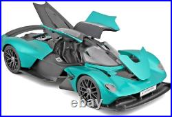 Maisto 118 Scale 2021 Aston Martin Valkyrie in Silver Diecast Model Car Maisto 118 Scale 2021 Aston Martin Valkyrie in Silver Diecast Model Car