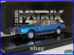 Matrix Scale Models 1/43 Aston Martin Lagonda 1-series 1974 Blue With Mx40108-181