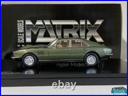 Matrix Scale Models 1/43 Aston Martin Lagonda 1-series 1974 Green With Mx40108-18