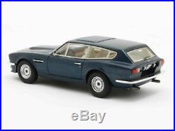 Matrix Scale Models Aston Martin V8 Shooting Brake 1986 Blue Met 143 Scale