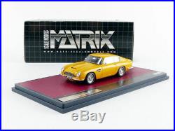 Matrix Scale Models -aston Martin Db6 Yellow Ltd Edition 143 Scale