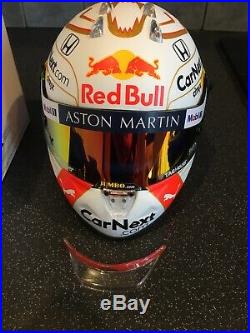 Max Verstappen 2020 Aston Martin Red bull Racing Half 1/2 Scale Helmet