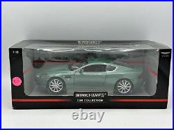 Minichamps 118 Scale Diecast Model 2003 Aston Martin DB9 Coupe (Green)