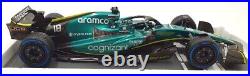 Minichamps 1/18 Scale 117 220118 Aston Martin F1 AMR22 Stroll Monaco 2022