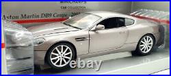 Minichamps 1/18 Scale diecast 150 137320 Aston Martin DB9 Silver