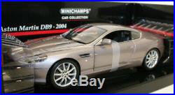 Minichamps 1/18 Scale diecast 150 137320 Aston Martin DB9 Silver