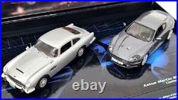 Minichamps 1/43 Aston Martin DBS + DB5 Casino Royale 007 Diecast Scale Model Car
