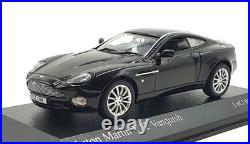 Minichamps 1/43 Scale 400 137221 Aston Martin V12 Vanquish Black