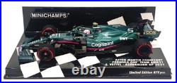 Minichamps 1/43 Scale 417 210705 F1 Aston Martin AMR21 Azerbaijan GP 2021 Vettel