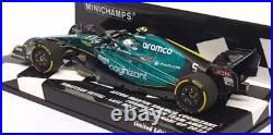 Minichamps 1/43 Scale 417 222205 F1 Aston Martin Last Race Abu Dhabi 2022 Vettel