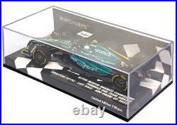 Minichamps 1/43 Scale 417 222205 F1 Aston Martin Last Race Abu Dhabi 2022 Vettel