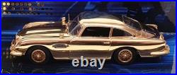 Minichamps 1/43 Scale 436 137261 Aston Martin DB5 James Bond 007 Gold Plated