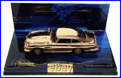 Minichamps 1/43 Scale 436 137261 Aston Martin DB5 James Bond 007 Gold Plated