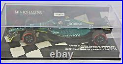 Minichamps Aston Martin AMR 22 Bahrain GP Nico Hulkenberg 143 Scale