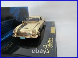 Minichamps Bond Collection Gold Plated Aston Martin Db5 Scale 143