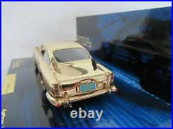 Minichamps Bond Collection Gold Plated Aston Martin Db5 Scale 143