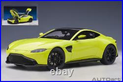Model Car Scale 118 AutoArt Aston Martin Vantage 2019 vehicles New