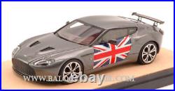 Model Car Scale 143 Tecnomodel Aston Martin V12 Zagato England Flag New