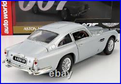 Model Car Static Diecast Aston Martin db5 1964 007 James Bond Scale 118