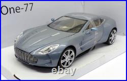 Mondo 1/18 Scale Model Car 501052 Aston Martin One-77 Lgt. Blue
