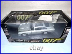 NEW Autoart JAMES BOND 007 Aston Martin DB5 Weapons 1/18 Diecast Car GOLDFINGER NEW Autoart JAMES BOND 007 Aston Martin DB5 Weapons 1/18 Diecast Car GOLDFINGER