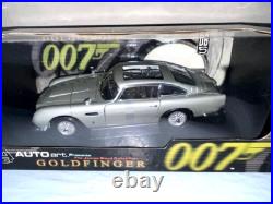 NEW Autoart JAMES BOND 007 Aston Martin DB5 Weapons 1/18 Diecast Car GOLDFINGER NEW Autoart JAMES BOND 007 Aston Martin DB5 Weapons 1/18 Diecast Car GOLDFINGER