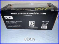 NEW Autoart JAMES BOND 007 Aston Martin DB5 Weapons 1/18 Diecast Car GOLDFINGER NEW Autoart JAMES BOND 007 Aston Martin DB5 Weapons 1/18 Diecast Car GOLDFINGER