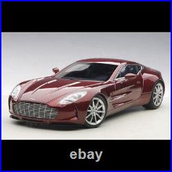 New AUTOart 118 Scale Aston Martin ONE77 Milan Red Diecast Car Model Collection