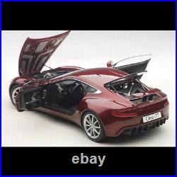 New AUTOart 118 Scale Aston Martin ONE77 Milan Red Diecast Car Model Collection