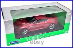 Nex 1/18 Aston Martin DB9 Coupe Metallic Red (Wheel) Diecast Scale Model Car