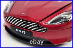 Nex 1/18 Aston Martin DB9 Coupe Metallic Red (Wheel) Diecast Scale Model Car