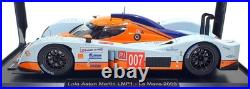 Norev 1/18 Scale Diecast 182760 Lola Aston Martin LMP1 Gulf Le Mans 2009