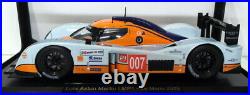 Norev 1/18 Scale diecast 182760 Aston Martin LMP1 Gulf Le Mans 2009