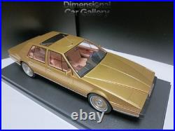 PMC 118 Aston Martin Lagonda 1986 Gold Four Door Luxury Sedan Model