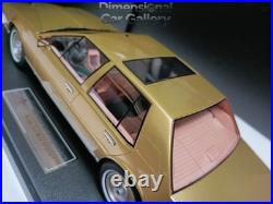 PMC 118 Aston Martin Lagonda 1986 Gold Four Door Luxury Sedan Model