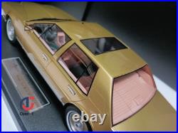 PMC 118 Aston Martin Lagonda 1986 Gold Four Door Luxury Sedan Model
