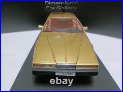 PMC 118 Aston Martin Lagonda 1986 Gold Four Door Luxury Sedan Model