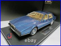 PMC 118 Aston Martin Lagonda 1986 Silver Blue Four Door Luxury Sedan Model